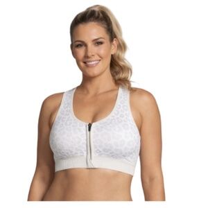 Avia Women’s Seamless Zip Front Sports Bra